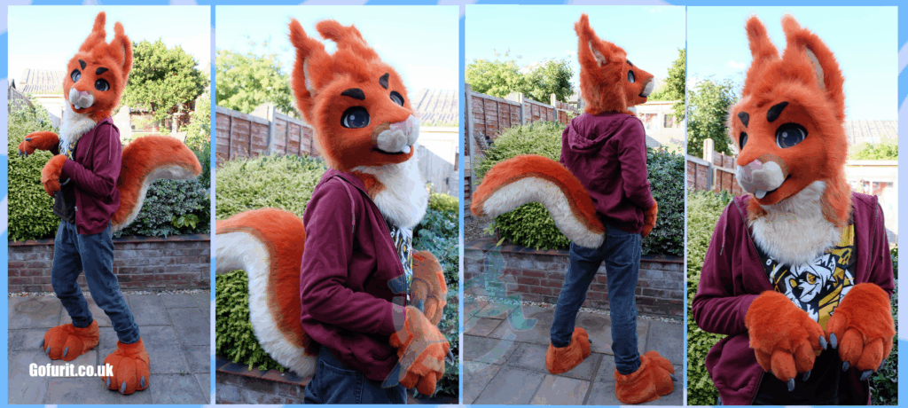 Twizell (Wild North Mascot) - Red squirrel - Partial - 2025